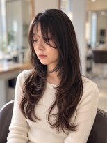 コタ 水戸(COHTA)&nbsp;艶髪ダークブラウン×韓国風ロングレイヤー