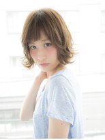 サロンドミルク 原宿(salon de MiLK)&nbsp;【salon de MiLK 原宿】外ハネMixふわふわボブ