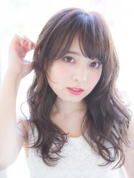 プラス オン デザイン(+ON DESIGN) ミディアムパーマ