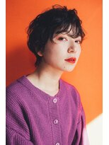 ヘアメイクエイト 丸山店(hair make No.8)&nbsp;【担当＊岩切祐樹】ショート×パーマ×秋カラー