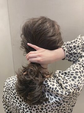 オースティン 錦糸町(AUSTIN) 『AUSTIN銀糸町』無造作カール×イルミナカラーハイライトロング