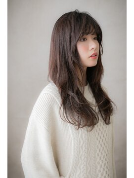 カバーヘア ブリス 戸田公園西口店(COVER HAIR bliss) 大人可愛いローライトくせ毛風小顔ロングZ戸田公園20代30代40代