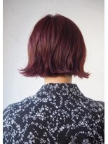 スーリール 春日店(Sourire)&nbsp;チェリーレッド×ミニボブ