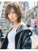 オースティン 門前仲町(AUSTIN)&nbsp;『AUSTIN』ダブルバングブランジュ×小顔ワンサイドショート