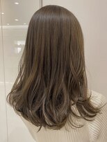 アピッシュ ギンザ(apish ginza)&nbsp;tomo【髪質改善オイルカラー　アッシュベージュ】