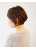 くせ毛カット/髪質を柔らかく魅せるレザーカット