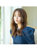 Lond 韓国風ナチュラルフェミニンのゆるふわミディ