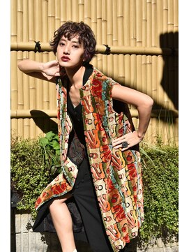 リブロ 三軒茶屋(LIBRO) ファンキー×無造作ショート