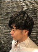 パーマ×ショート