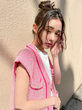レニーバイエース(LANY by ACE) 【LANY 横浜】 お団子ヘア×ブラウンベージュ