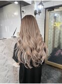milk tea beige◎loa exte joker《kinuka》