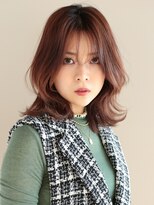 アフロート ギンザ(AFLOAT GINZA)&nbsp;大人可愛い20代30代40代外ハネレイヤーミディアム