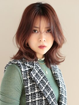 アフロート ギンザ(AFLOAT GINZA) 大人可愛い20代30代40代外ハネレイヤーミディアム