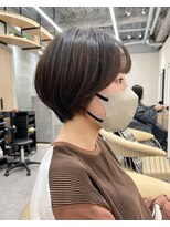 ロンドプロフィール 浦和(Lond profil)&nbsp;蒲生優 【ハイライトと丸みショートボブ】【浦和】