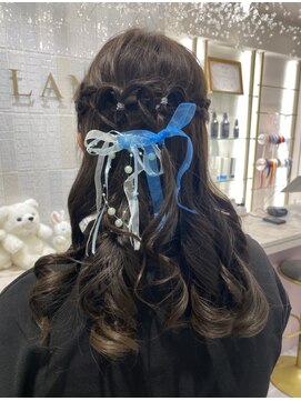 ランド 原宿表参道(LAND) ヘアセット/ヘアアレンジ/ハーフアップ