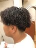 学割U24 men's cut＋パーマ　9400円