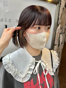 ビーハイブ 仙台駅前店(Behive) ボブ×インナーカラー