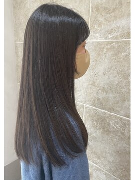 グリッター(GRITTERs) ロング×グレージュ