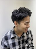 動くショート ニュアンスパーマ