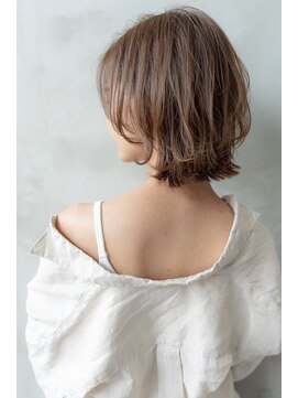 ケアリー 成増(Carelly) 大人かわいい前髪セシルカットココアブラウンフリンジウェーブ