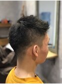 束感波巻きハイライトマッシュパーマウルフノンジアミンカラー