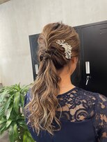 アレンヘアー 京橋店(ALLEN hair)&nbsp;ヘアセット/ローポニーアレンジ