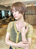 ビュートリアム 南青山(BEAUTRIUM)&nbsp;ショートウルフ　ウルフヘア　顔まわりレイヤー　マッシュウルフ