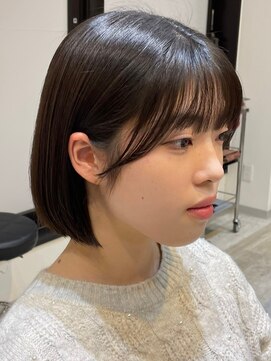 アトリエコア(Atelier Coa) ミルクティーベージュカラーくびれヘアグレージュカラー韓国