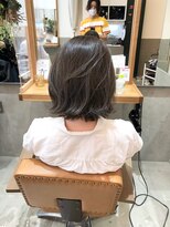 シャペウ駒込 外ハネボブ×アッシュグレー