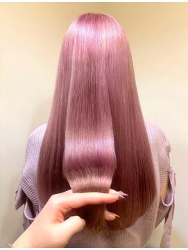 リリー シブヤ(Lilly shibuya) 【Lilly渋谷】#髪質改善#ペールピンク#ブリーチ#学割U24#韓国