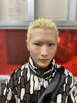 メリケンバーバーショップ トーキョー(MERICAN BARBERSHOP TYO)&nbsp;ハイライト/マッシュパーマ/ウルフ/アッシュブラック113