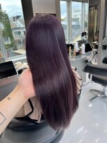 イキ 表参道(iki omotesando)&nbsp;ハッシュカット/フルバング/似合わせカット/ブラウン