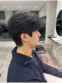 メンズ韓国ヘア/カルマパーマ/マッシュウルフ/韓国/佐久間玲於