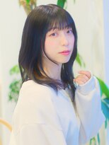 キュウ センゾクイケ(CUE SENZOKU-IKE)&nbsp;30代/40代/大人のコントラスト・インナーカラー