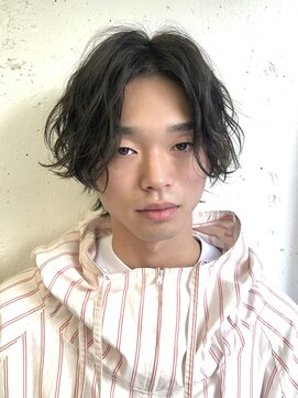 マカロニコースト(macaroni coast) メンズミディアムパーマ