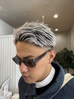 ルノン リー(LUNON:re)&nbsp;Men'sフェード×ホワイトシルバーStyle