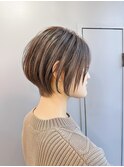 ショートカット/ショートヘア/ショートボブ/30代40代50代/難波