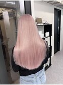 デザインカラー/レイヤーカット/ウェットヘア/オリーブベージュ