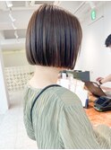 ミニボブ×透明感カラーN43