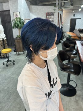 シールドヘアー 沖縄 新都心(C'LD Hair) ウルフショート/ショートウルフ/ウルフカット/ウルフ/カット