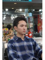 ツークツワンク バーバー 新宿(ZUG2WANG BARBER)&nbsp;スパイキーショート