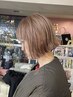 大好評[頭皮保護＋前処理tr]ケアブリーチWカラー＋カット￥18900