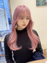 モリオフロムロンドン 大宮店(morio from London)&nbsp;【morio坪井】ケアブリーチ ×ピンク