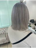 ホワイトシルバー【広島ハイトーン】【広島ボブ】