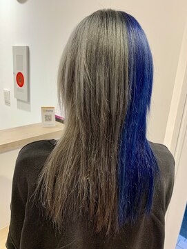 アズールサン 草加西口店(azule-sun) ツートンカラー,グレー,ネイビーブルー【草加】