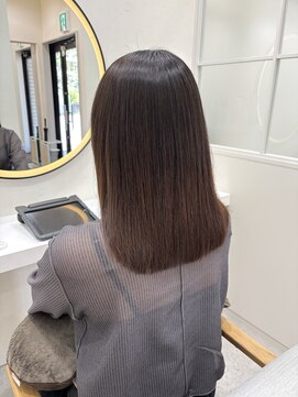 ルーム 郡山店(ROOM) 【地毛風】髪質改善縮毛矯正×プレミークトリートメント◎