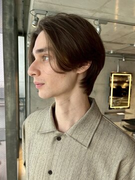 スクリーンギンザメゾン 銀座(SCREEN GINZA MAISON.) MEN’S HAIR/ブルーブラック/フェザーパーマ/銀座