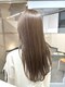 エイルミヤザキ(Ail Miyazaki)の写真/ダメージレス×美髪縮毛矯正が◎髪に優しい薬剤で艶ストレートに思わず触りたくなる柔らか質感に♪