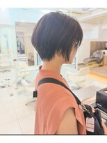 ヘアアンドデイスパ アグー(hair&dayspa AGU) くびれ丸みショートボブ
