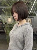 柔らかいニュアンスボブ◎